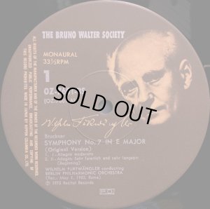 画像2: The Bruno Walter Society フルトヴェングラー＆BPO/ブルックナー 交響曲第7番