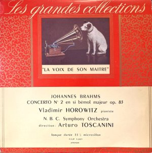 画像1: 仏VSM ホロヴィッツ＆トスカニーニ/ブラームス ピアノ協奏曲第2番