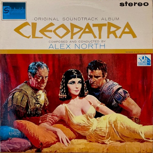 英Stateside(EMIプレス) アレックス・ノース/「クレオパトラ」サウンドトラック
