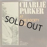 画像: COLUMBIA チャーリー・パーカー CHARLIE PARKER／AT CAFE SOCIETY 1950