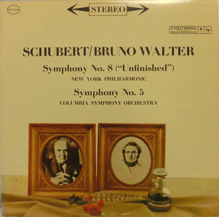 米COLUMBIA ワルター/シューベルト 交響曲第８番「未完成」，第５番