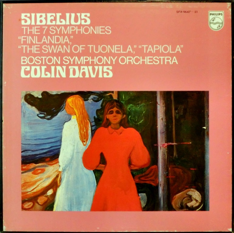 PHILIPS [5LP] コリン・デイヴィス/シベリウス 交響曲全集 - Maestro 